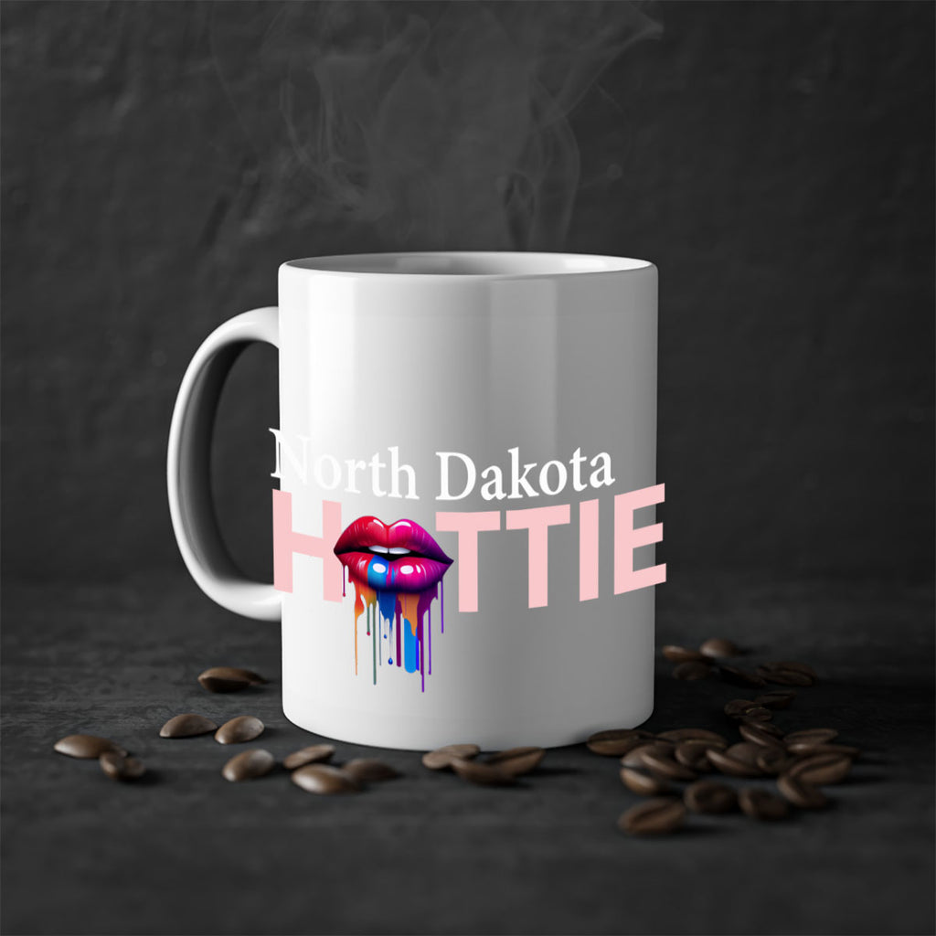 North Dakota Hottie with dripping lips 108#- Hottie Collection-Mug / Coffee Cup