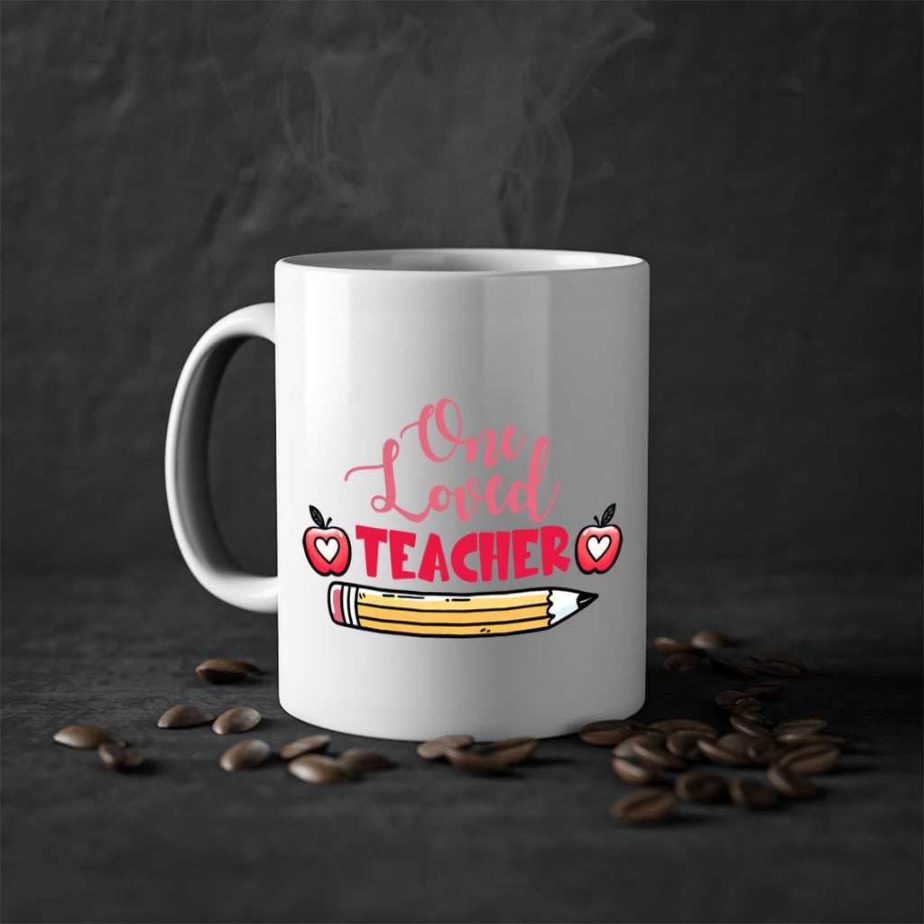 One Loved Teacher Valentine 8#- teacher-Mug / Coffee Cup