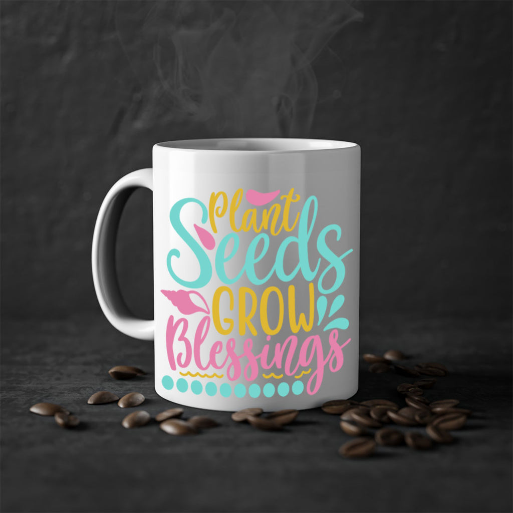 Plant seeds grow blessings Style 57#- Summer-Mug / Coffee Cup