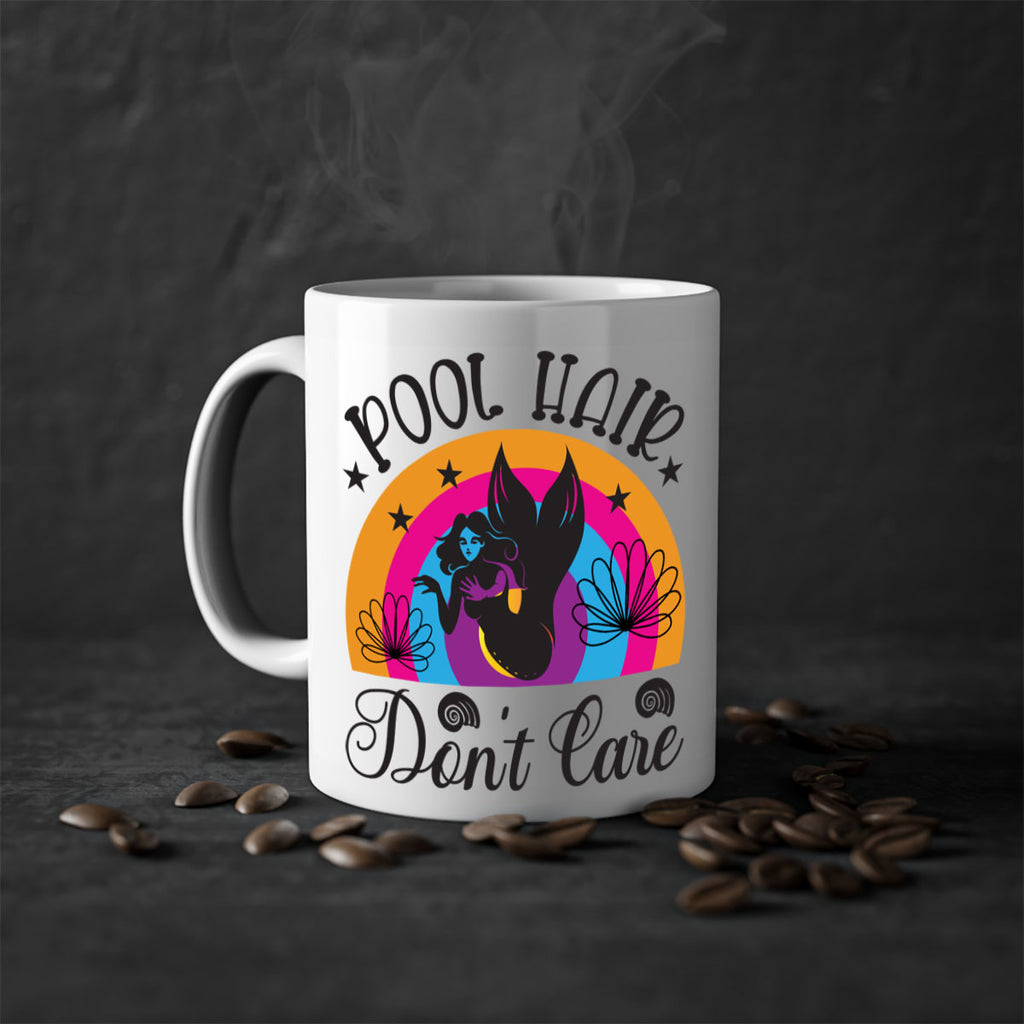 Pool hair dont care 541#- mermaid-Mug / Coffee Cup