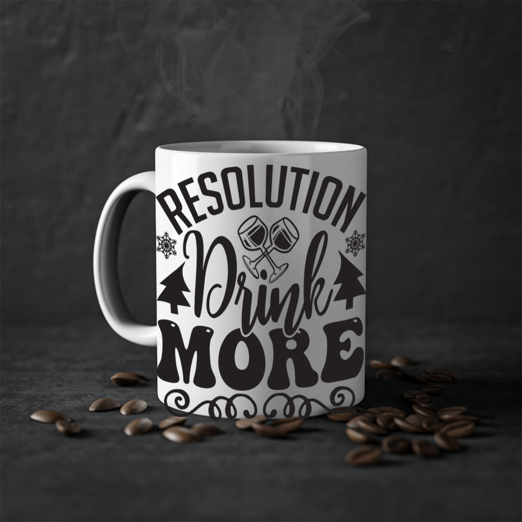 Resolution drink more 349#- winter-Mug / Coffee Cup