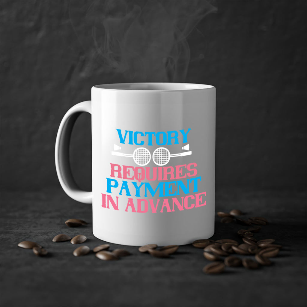 Victory requires payment in advance 1782#- badminton-Mug / Coffee Cup