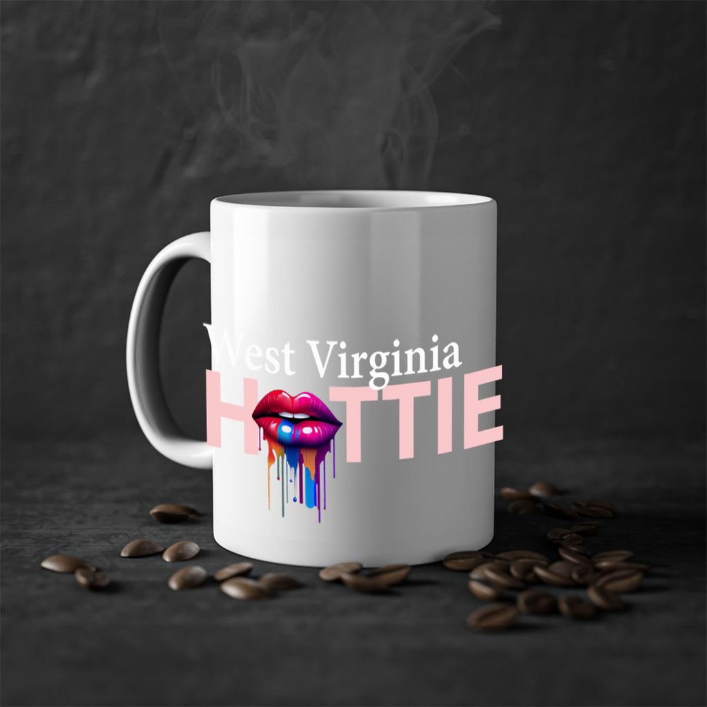 West Virginia Hottie with dripping lips 122#- Hottie Collection-Mug / Coffee Cup