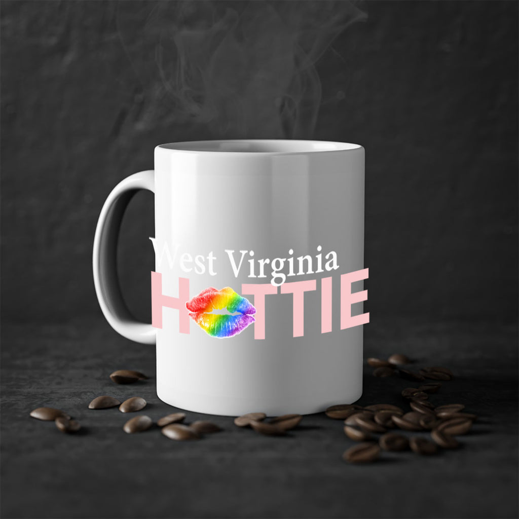 West Virginia Hottie with rainbow lips 99#- Hottie Collection-Mug / Coffee Cup