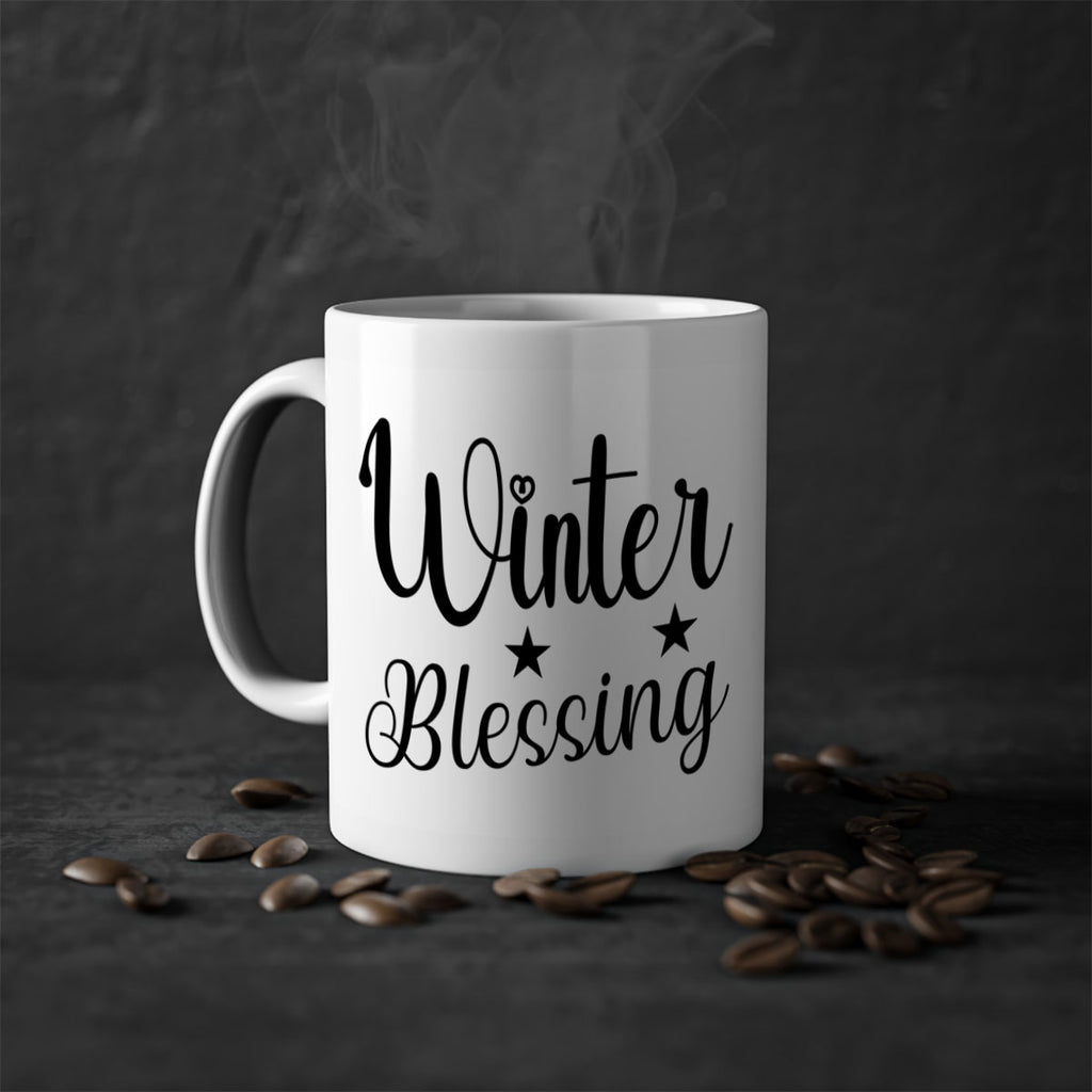 Winter Blessing 484#- winter-Mug / Coffee Cup