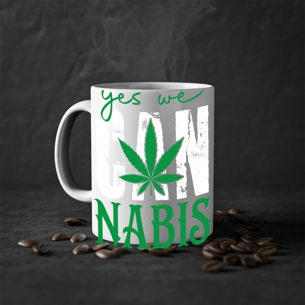 Yes we can nabis 309#- marijuana-Mug / Coffee Cup