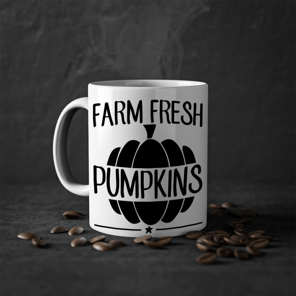 farm fresh pumpkins 173#- fall-Mug / Coffee Cup