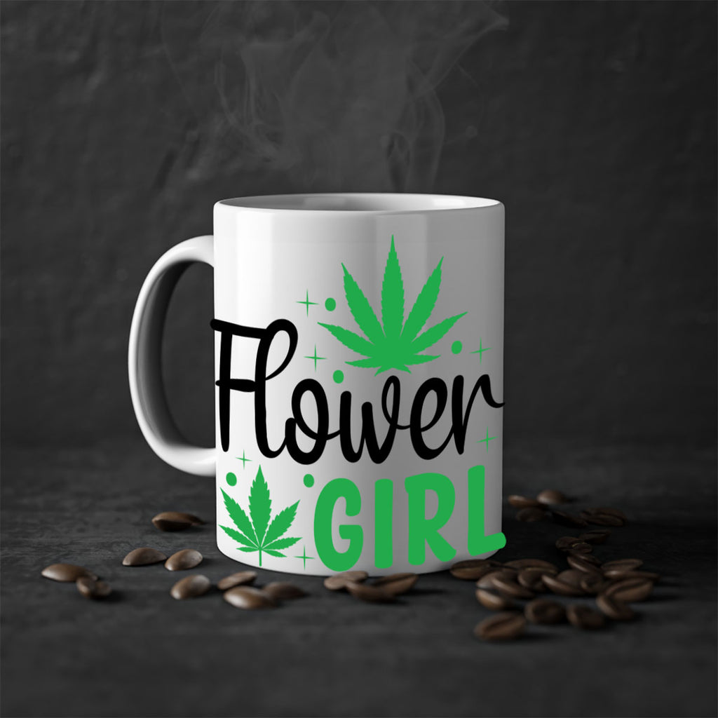 flower girl 83#- marijuana-Mug / Coffee Cup