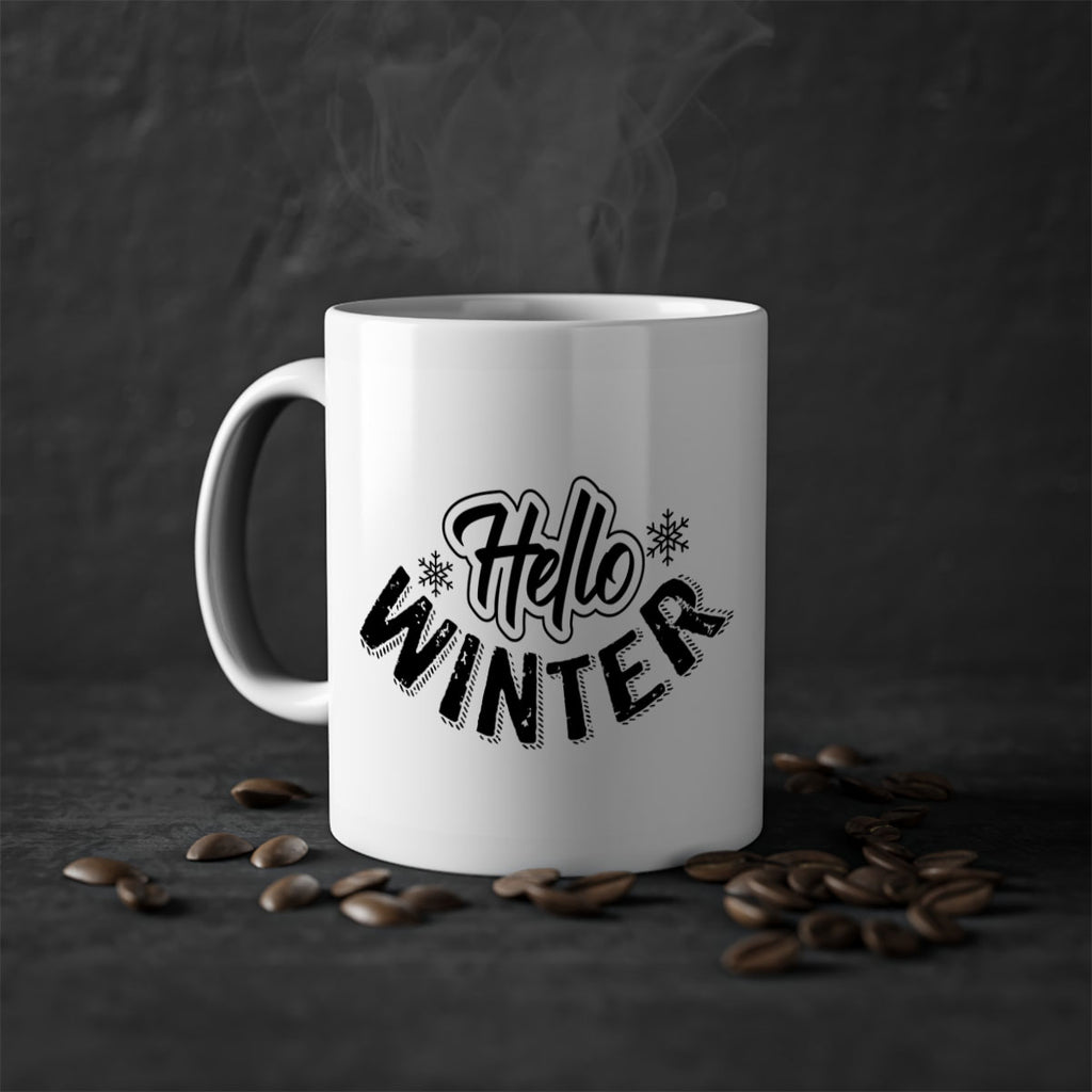 hello winter 169#- winter-Mug / Coffee Cup