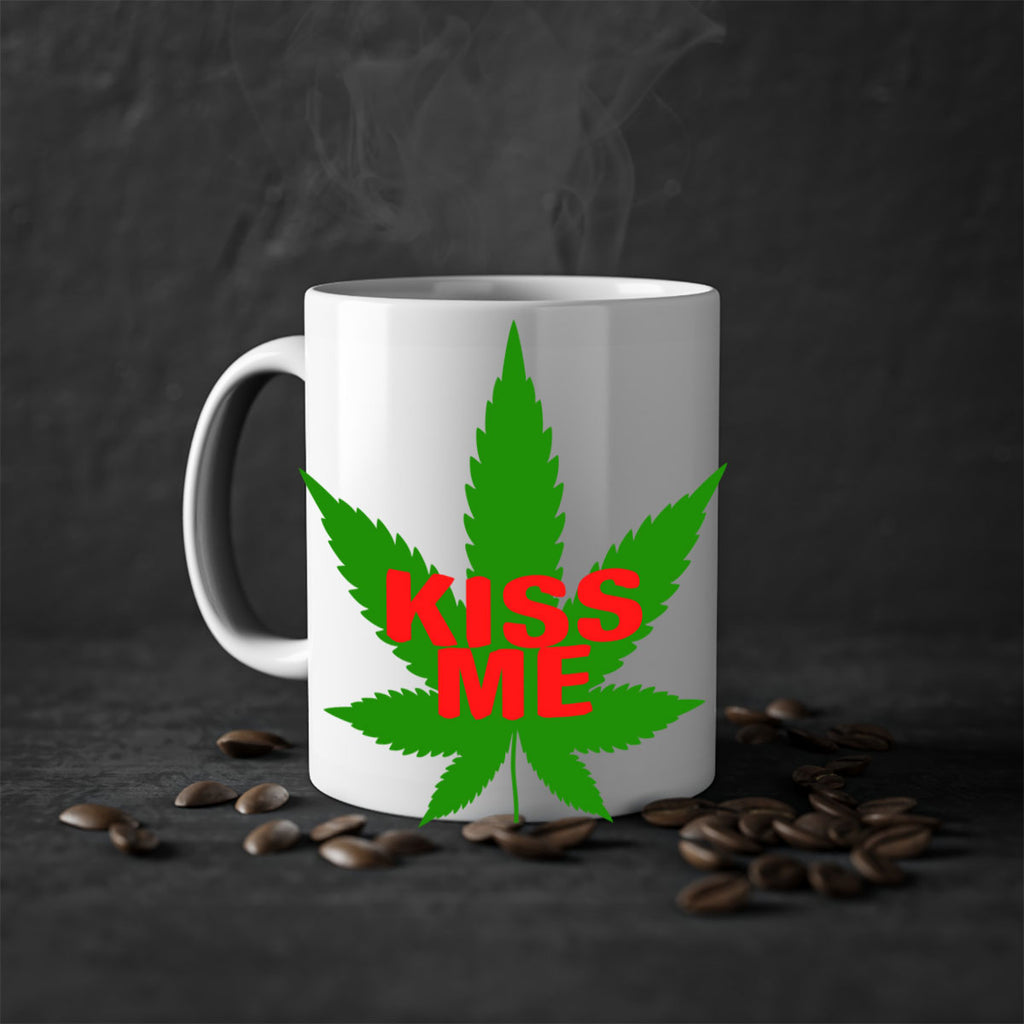 kiss me 178#- marijuana-Mug / Coffee Cup