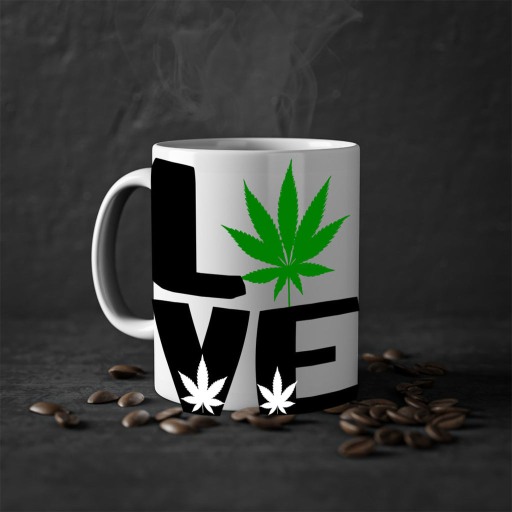 love cannabis 191#- marijuana-Mug / Coffee Cup