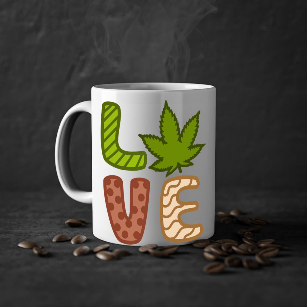 love weed 193#- marijuana-Mug / Coffee Cup