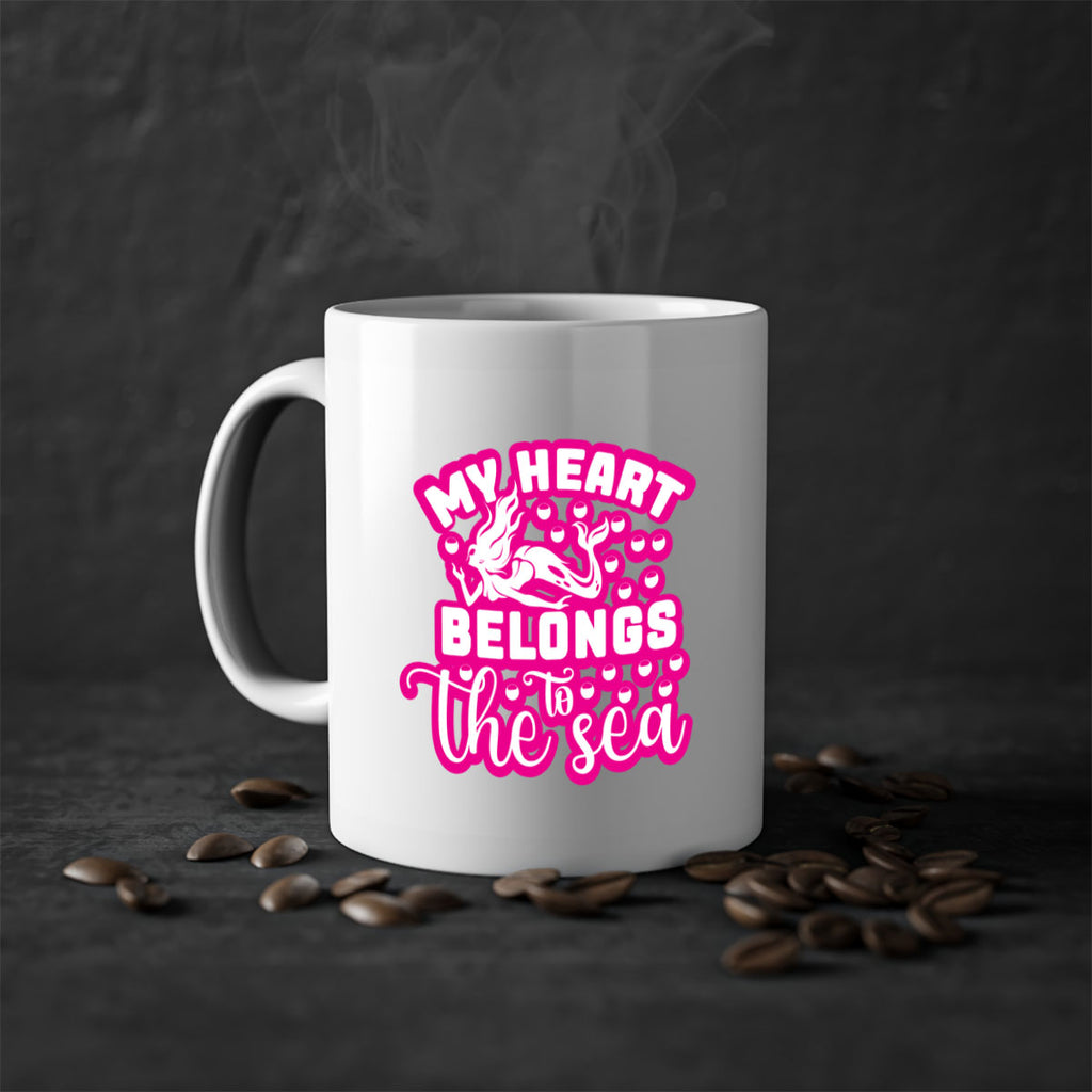 my heart belongs to the sea 515#- mermaid-Mug / Coffee Cup