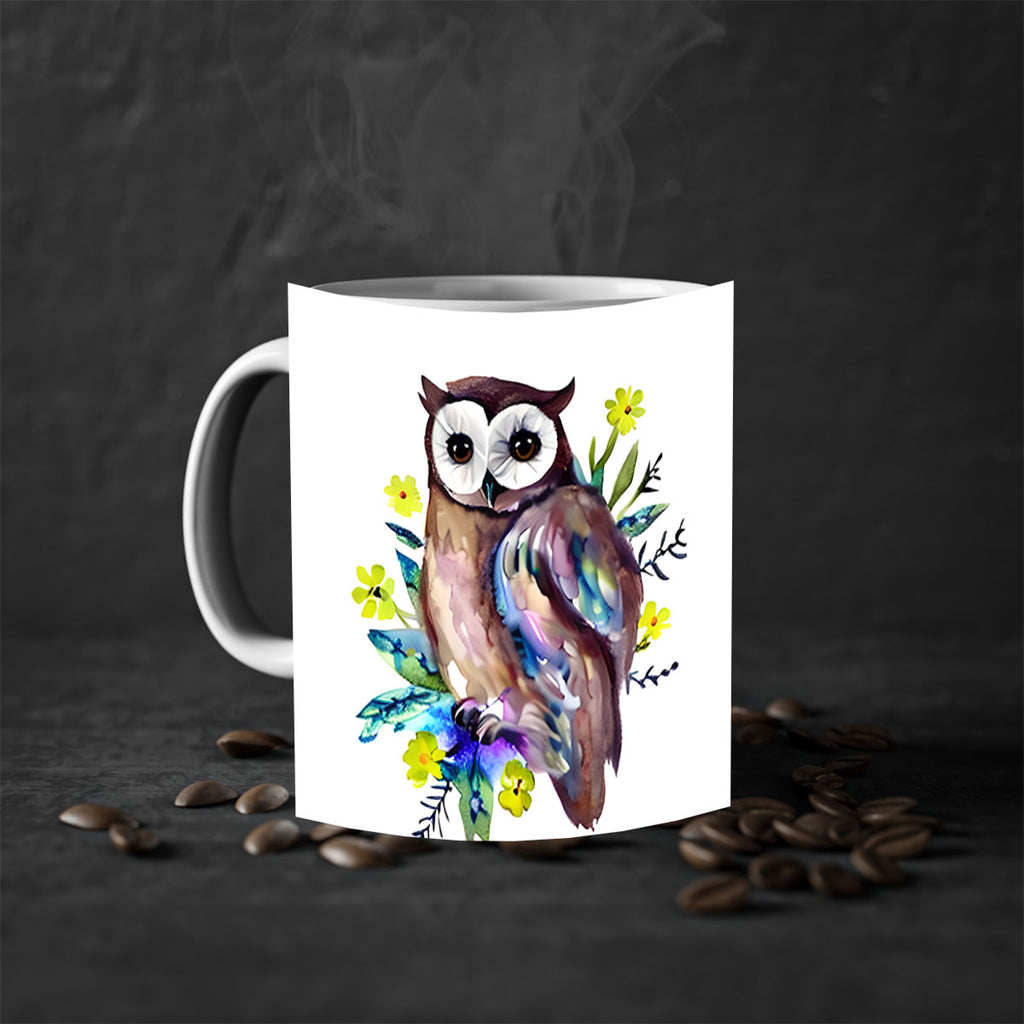 owl 14#- owl-Mug / Coffee Cup