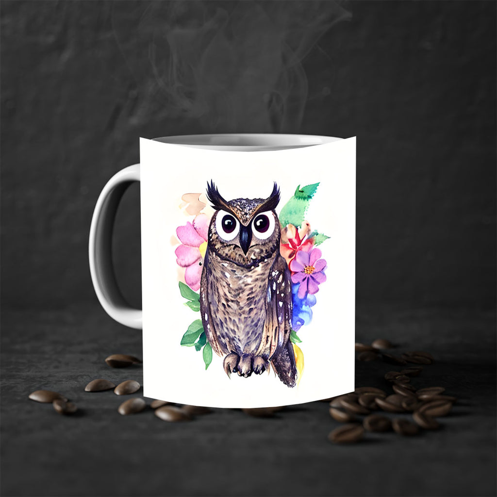 owl 3#- owl-Mug / Coffee Cup