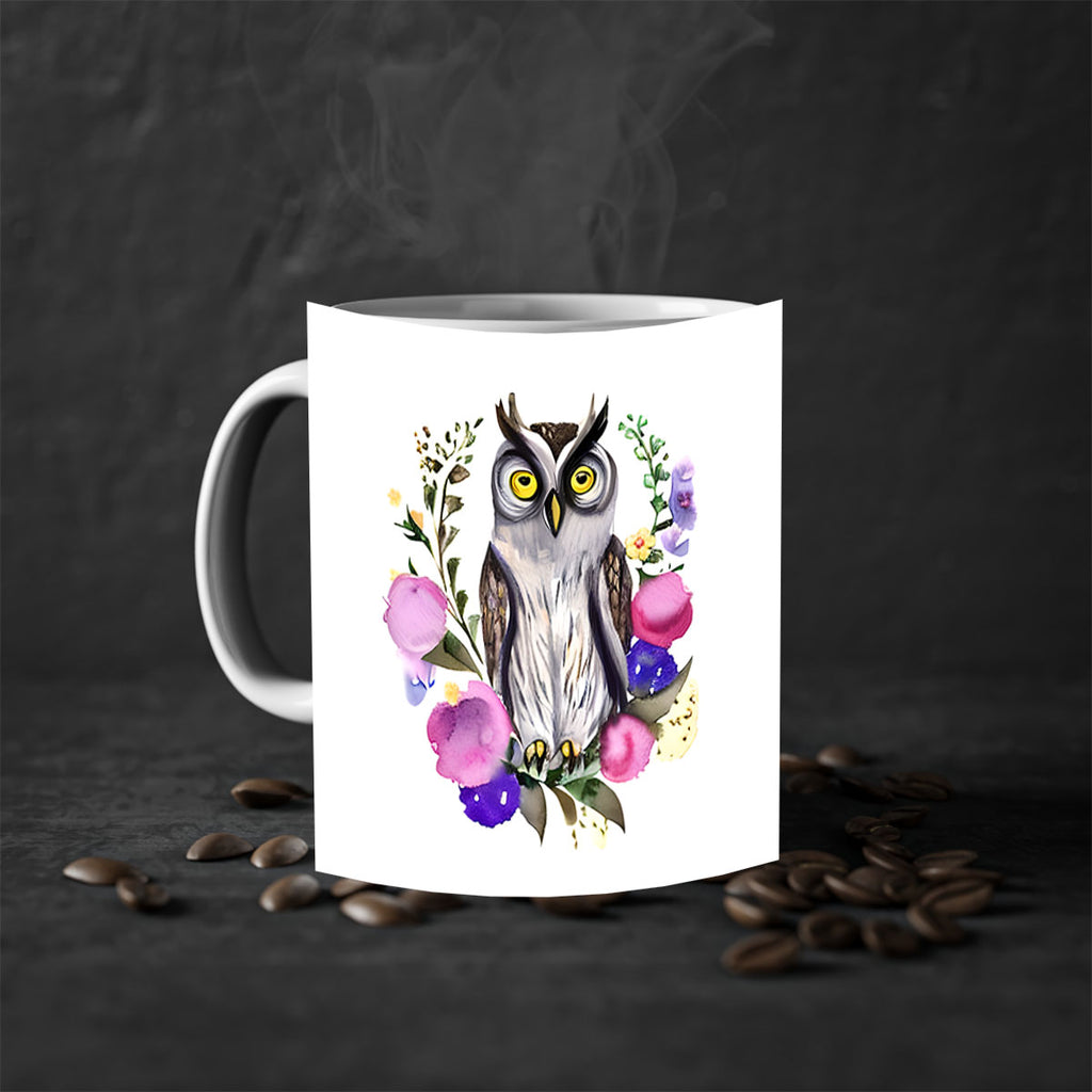 owl 5#- owl-Mug / Coffee Cup