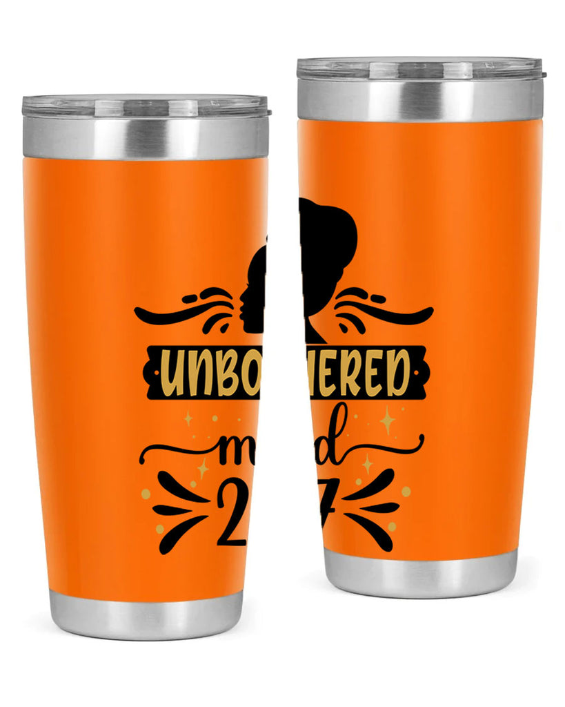 Unbothered mood Style 2#- women-girls- Tumbler