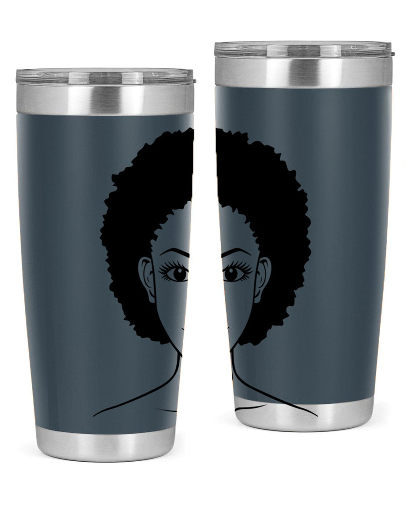 black women - queen 64#- women-girls- Tumbler