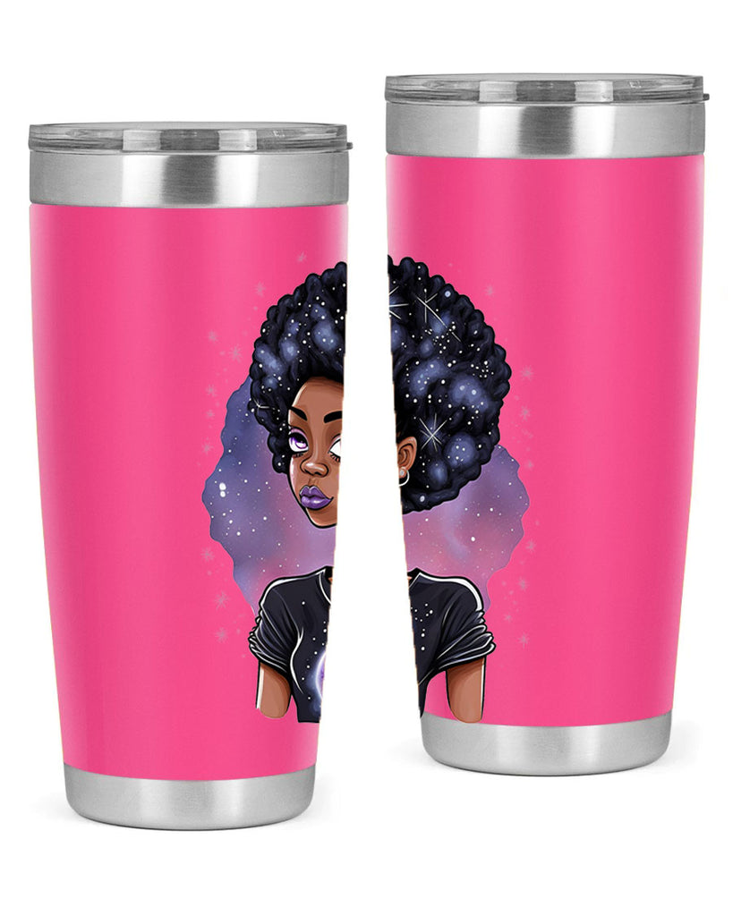 Sparkling Black Girl Design 11#- women-girls- Tumbler