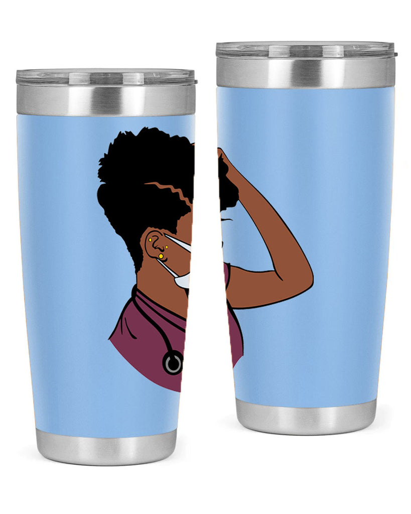 black nurse 1#- women-girls- Tumbler