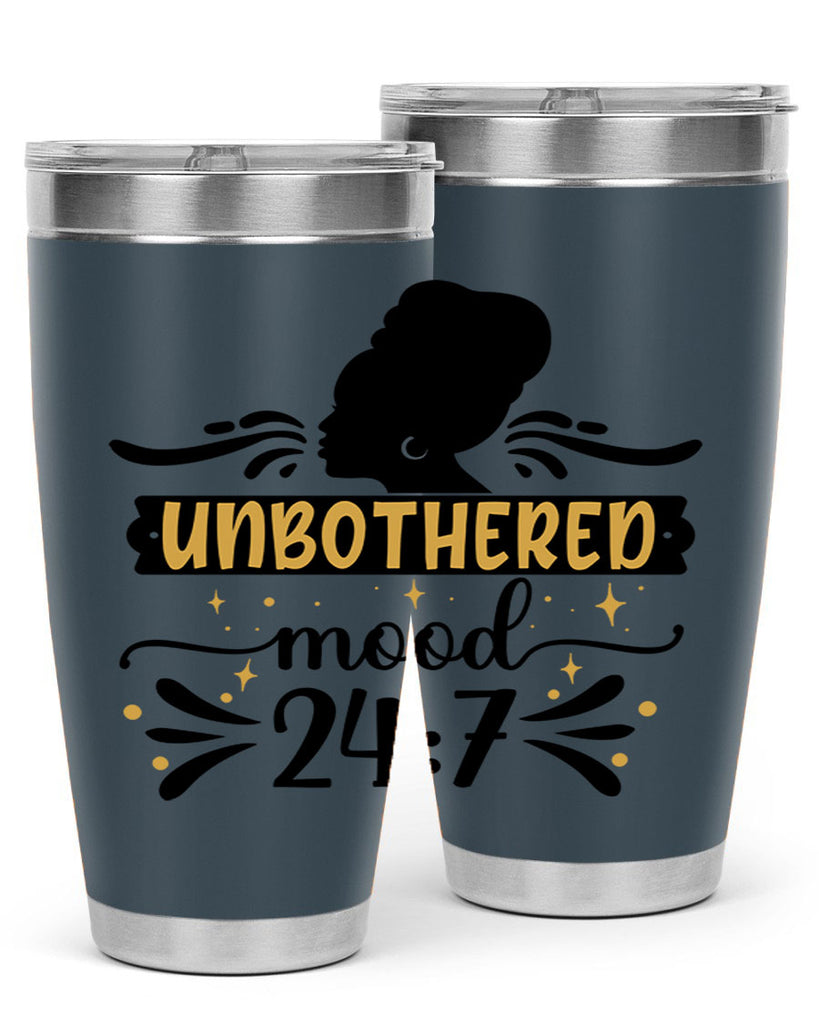 Unbothered mood Style 2#- women-girls- Tumbler