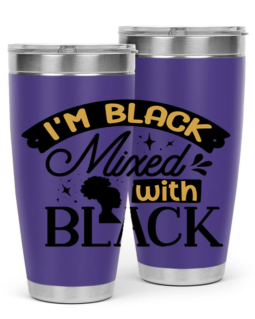 Im black mixed with black Style 30#- women-girls- Tumbler