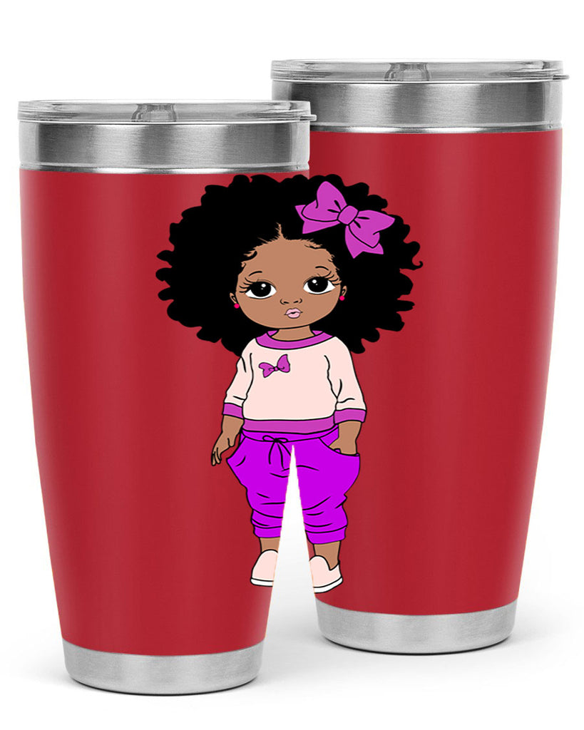 Black girl style 10#- women-girls- Tumbler