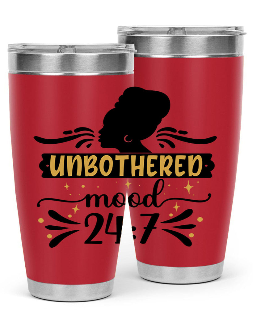 Unbothered mood Style 2#- women-girls- Tumbler