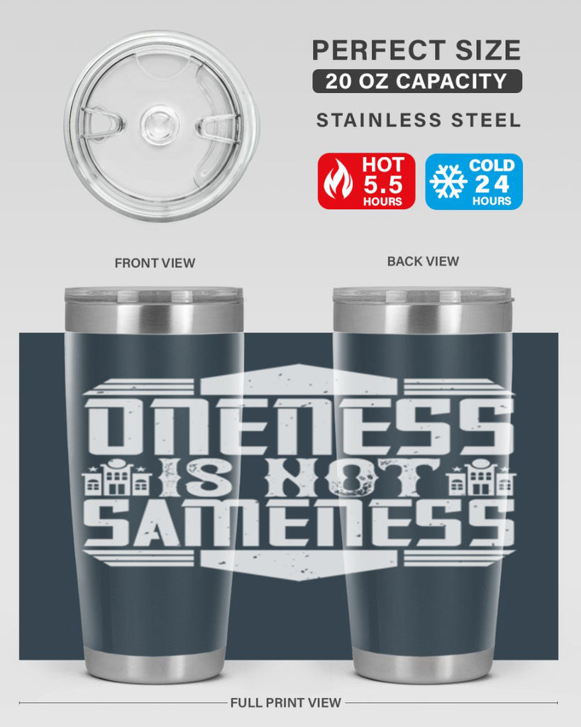 Oneness is not sameness Style 22#- architect- tumbler