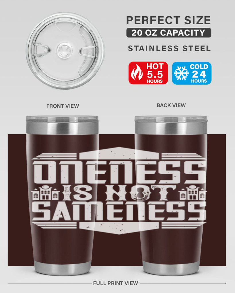 Oneness is not sameness Style 22#- architect- tumbler