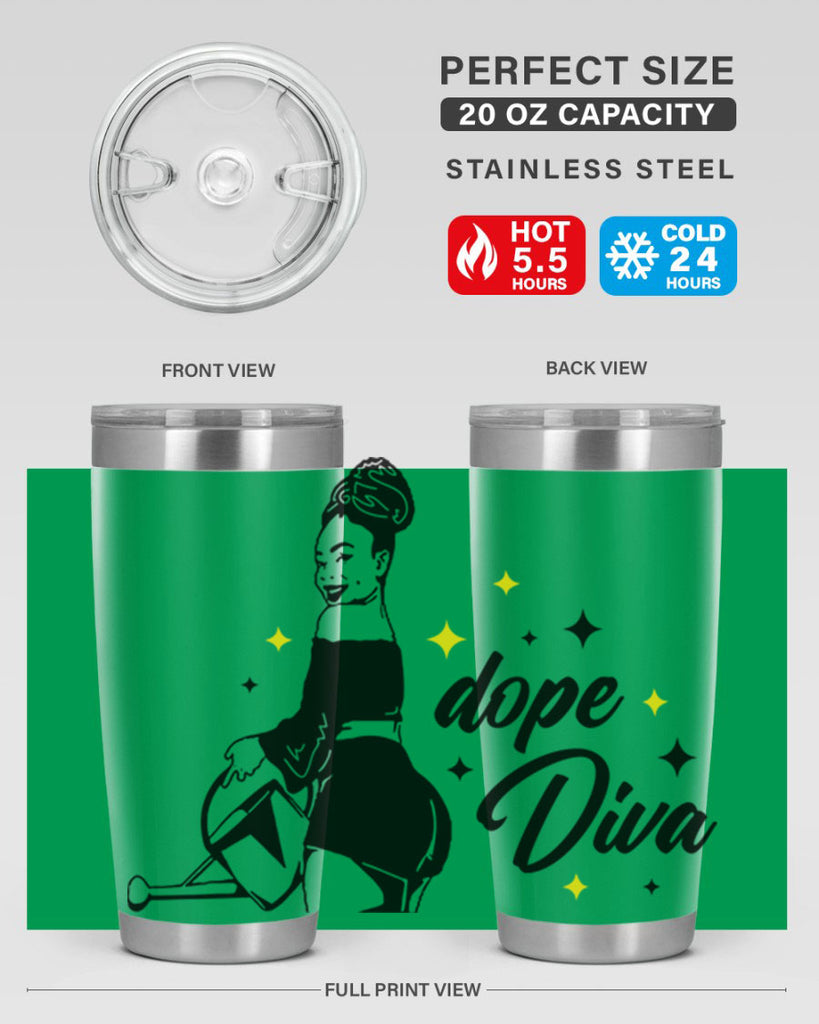 dope diva 4#- women-girls- Tumbler