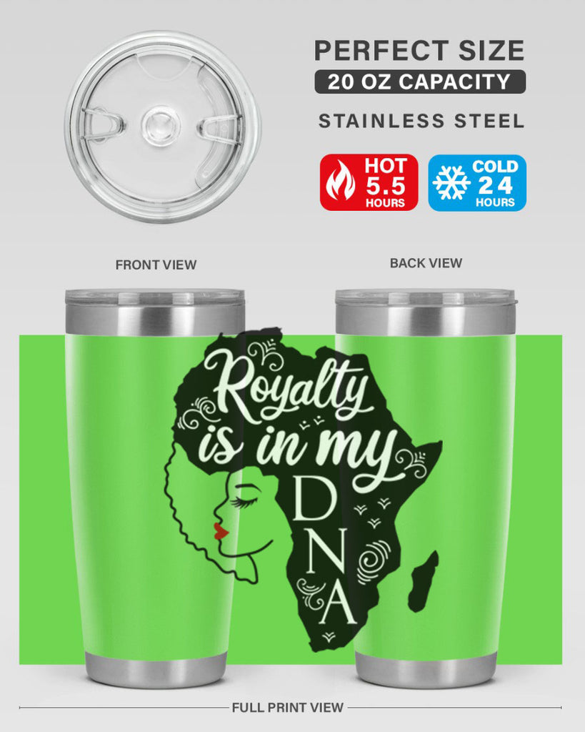 royalty is in my dna Style 10#- women-girls- Tumbler