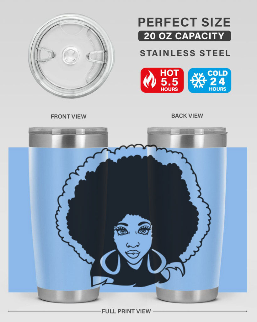 black women - queen 60#- women-girls- Tumbler