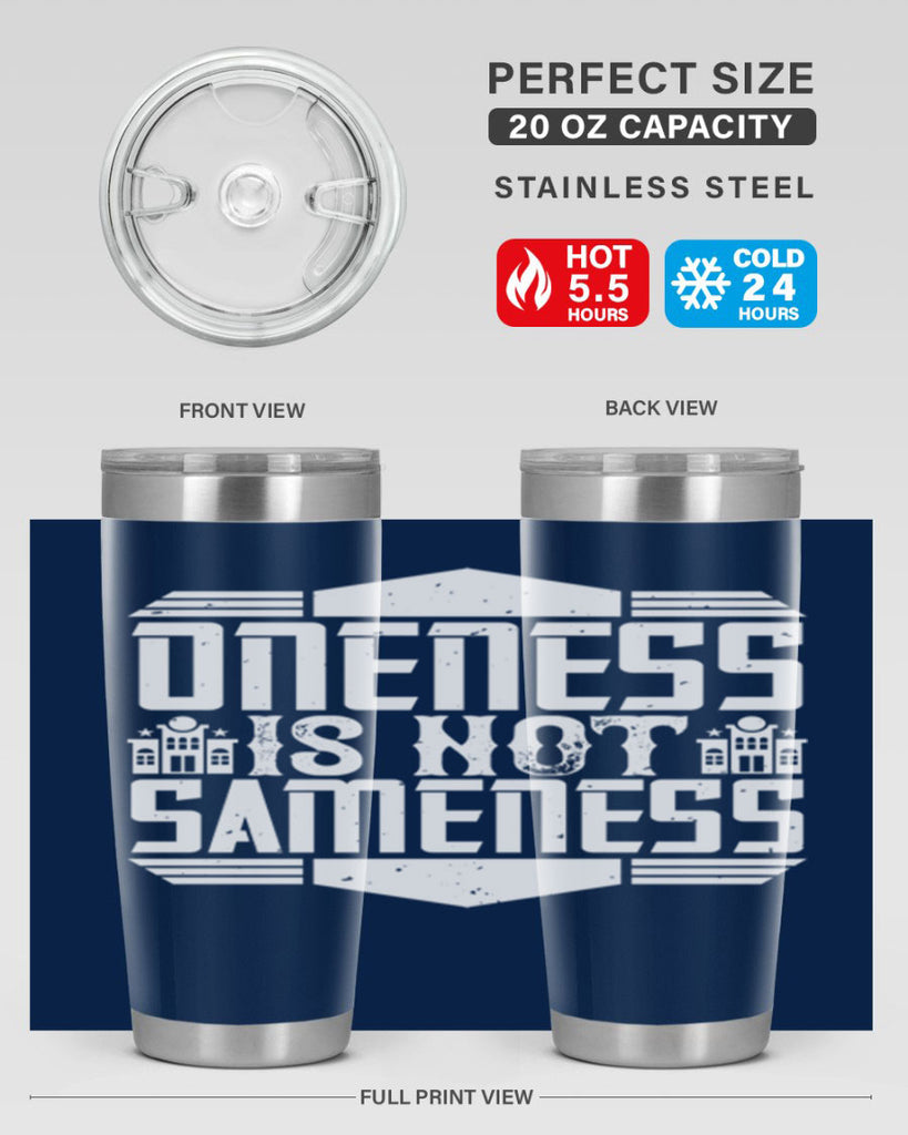 Oneness is not sameness Style 22#- architect- tumbler