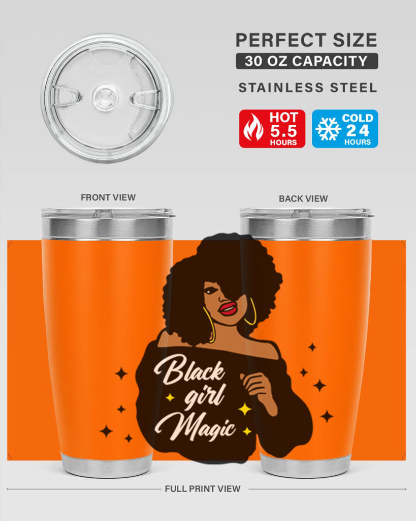 black girl magic 21#- women-girls- Tumbler