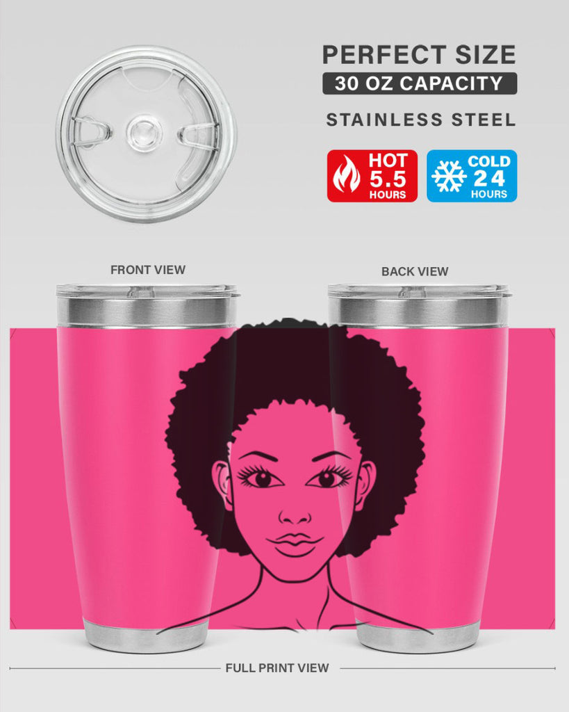 black women - queen 64#- women-girls- Tumbler