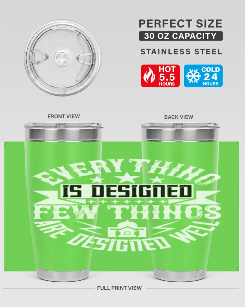 Everything is designed Few things are designed well Style 43#- architect- tumbler