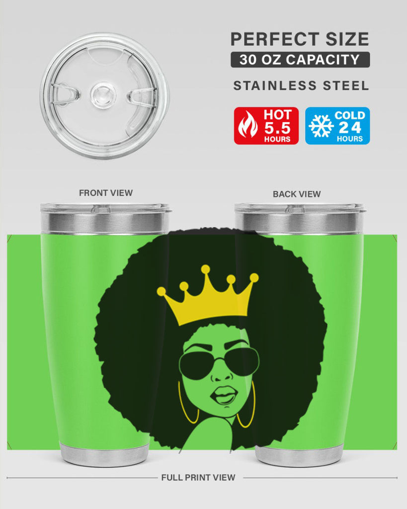 black women - queen 76#- women-girls- Tumbler