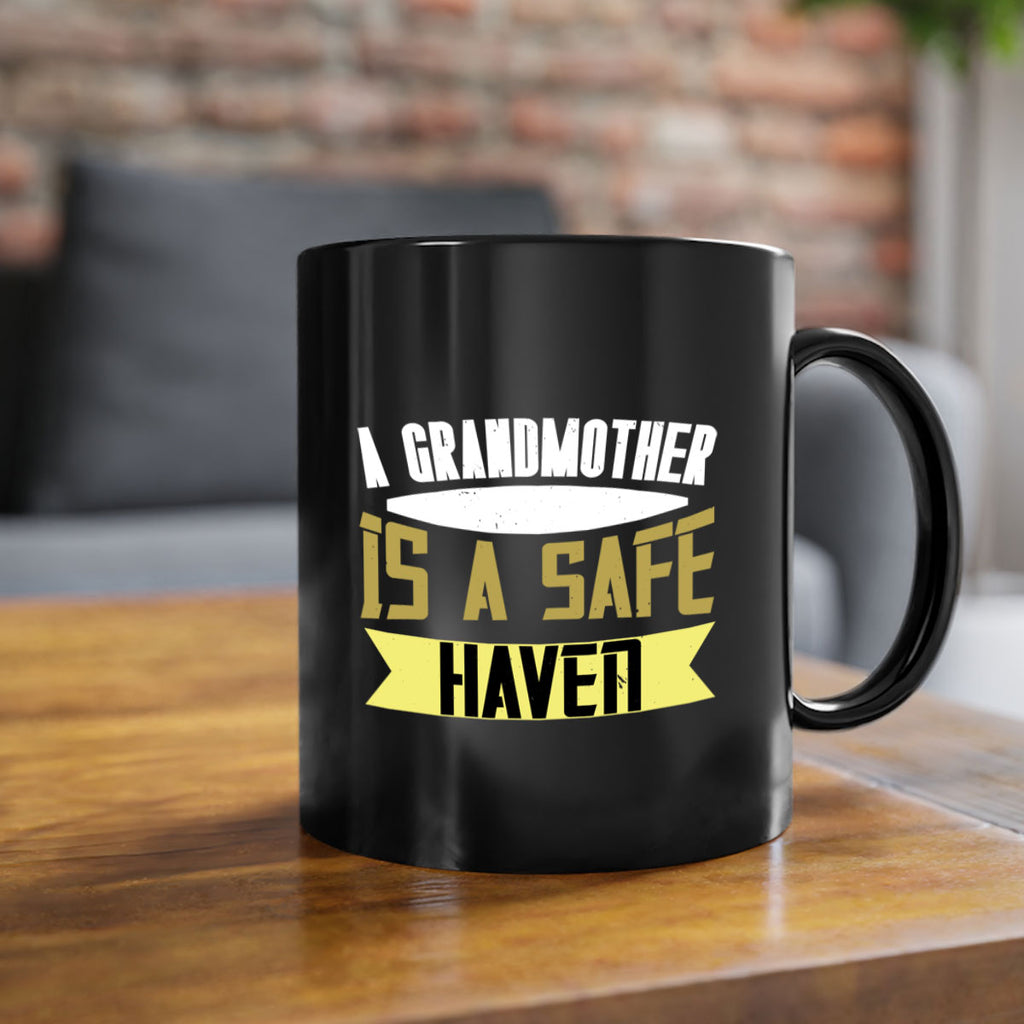 A Grandmother is a safe 41#- grandma-Mug / Coffee Cup