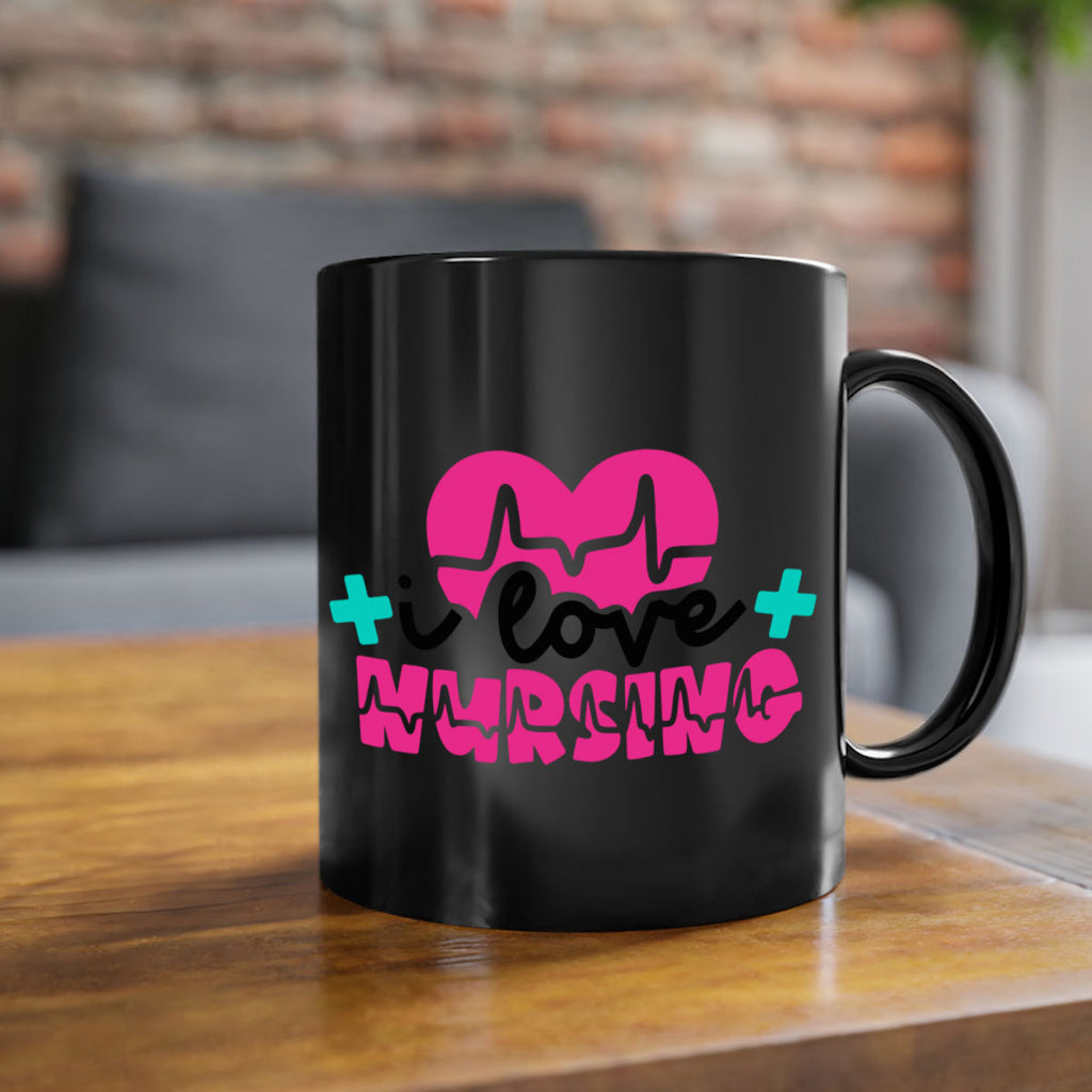 I Love Nursing Style Style 170#- nurse-Mug / Coffee Cup