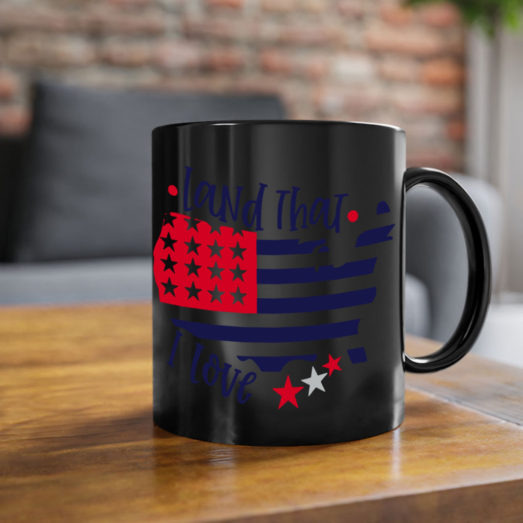 Land That I Love Style 158#- 4th Of July-Mug / Coffee Cup