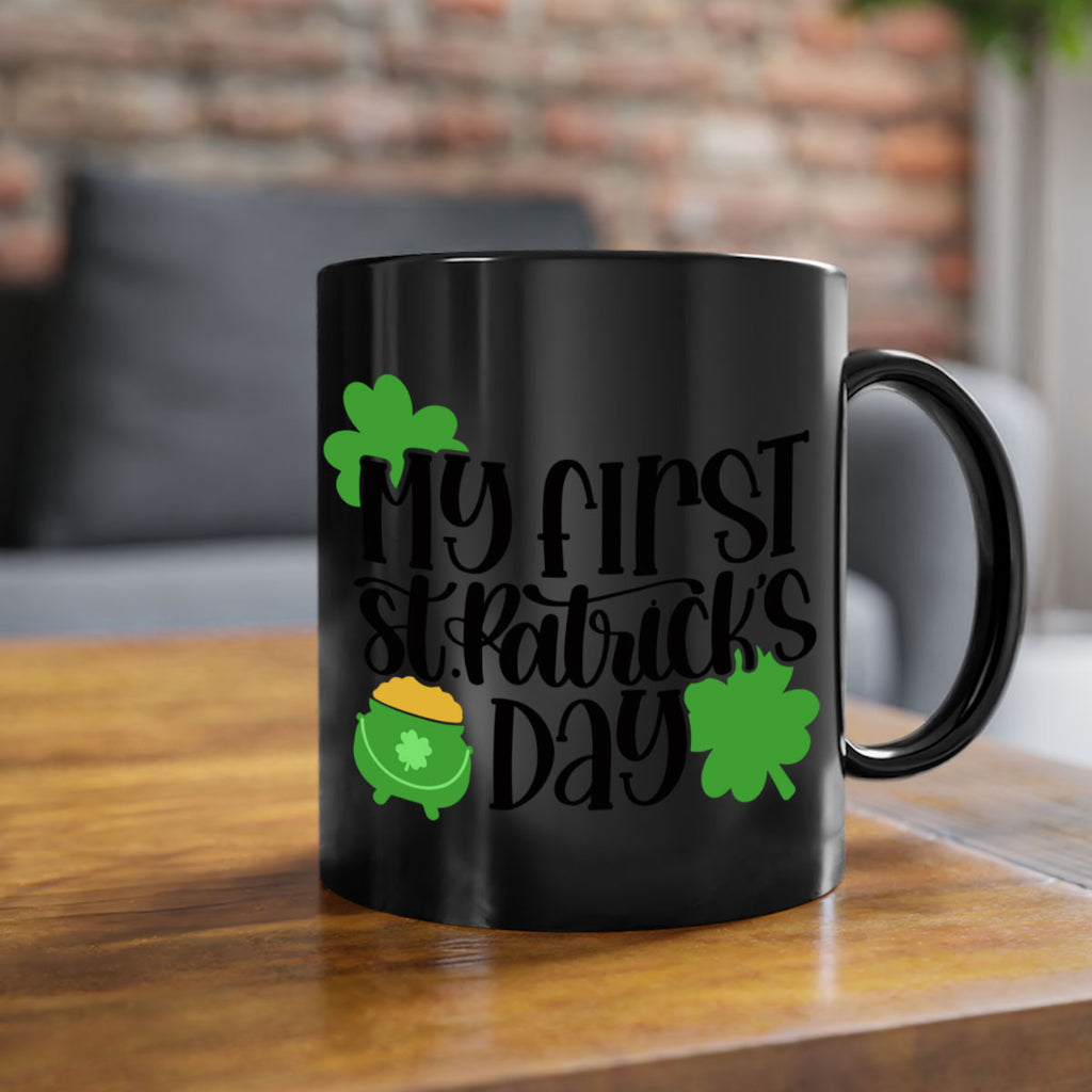 My First St Patricks Day Style 45#- St Patricks Day-Mug / Coffee Cup