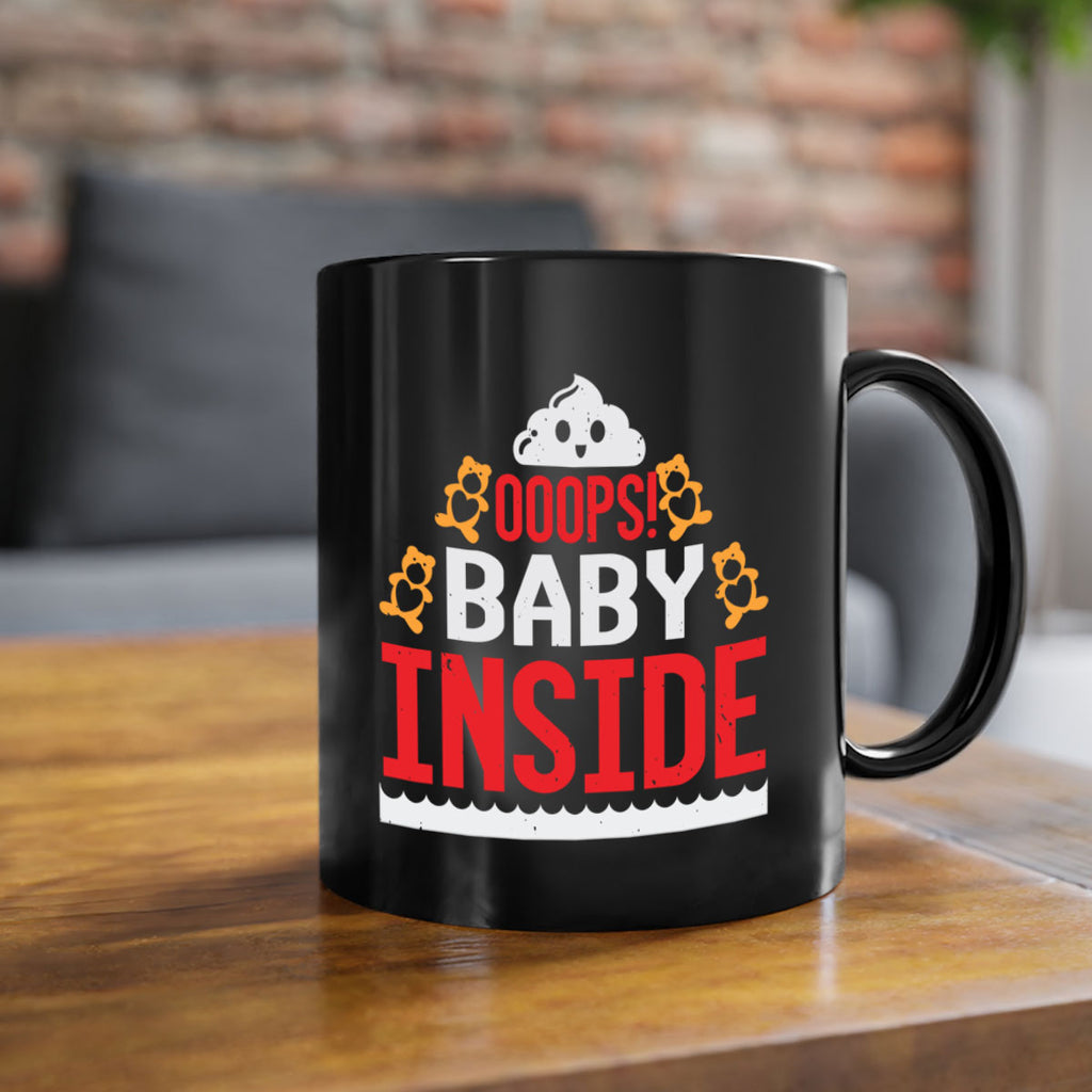 Ooops baby inside Style 24#- baby shower-Mug / Coffee Cup