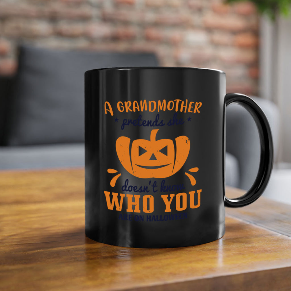 a grandmother pretends 162#- halloween-Mug / Coffee Cup