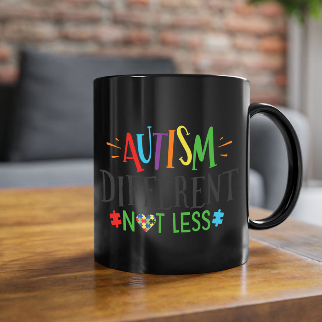 autism different not less Style 5#- autism-Mug / Coffee Cup