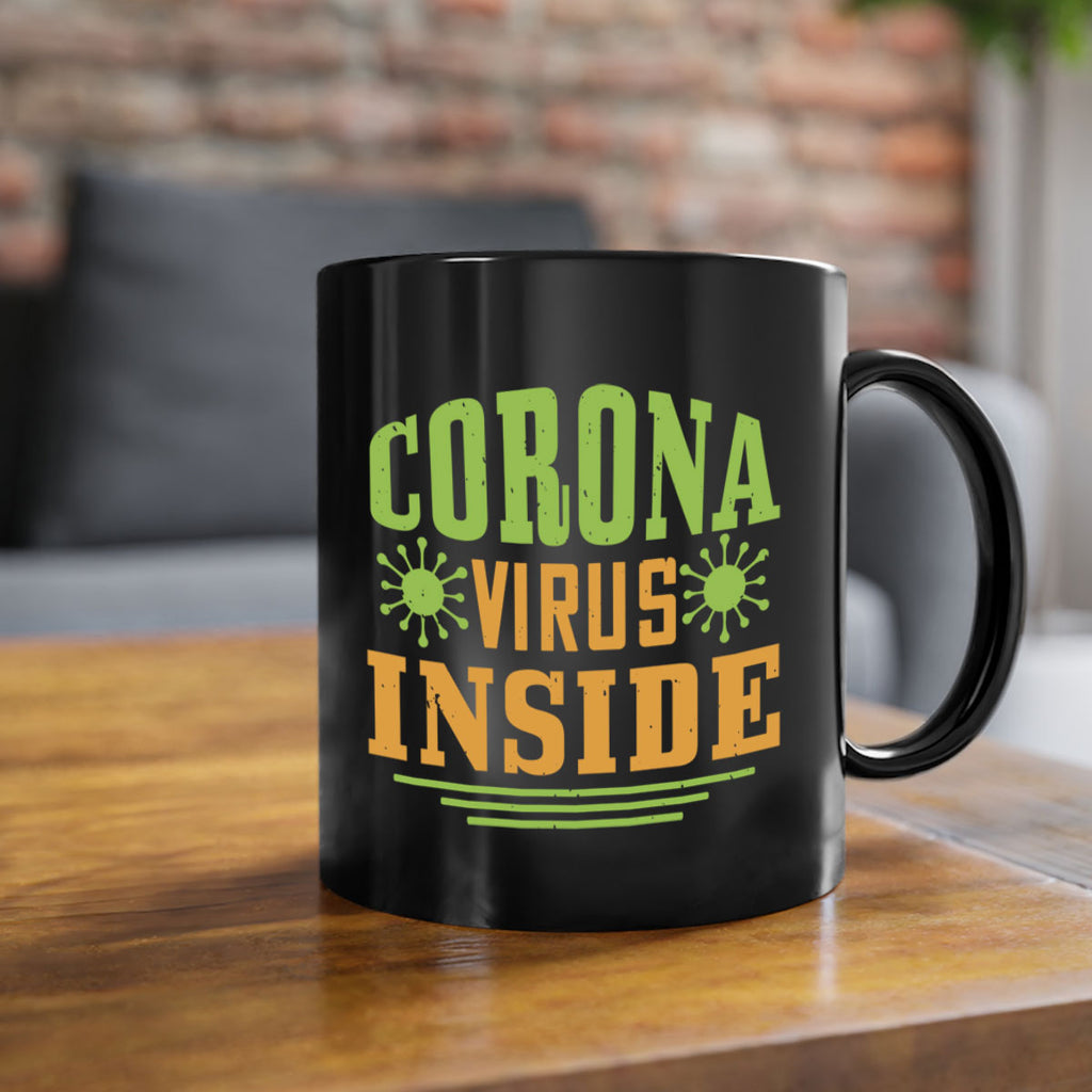 coronavirus inside Style 2#- corona virus-Mug / Coffee Cup