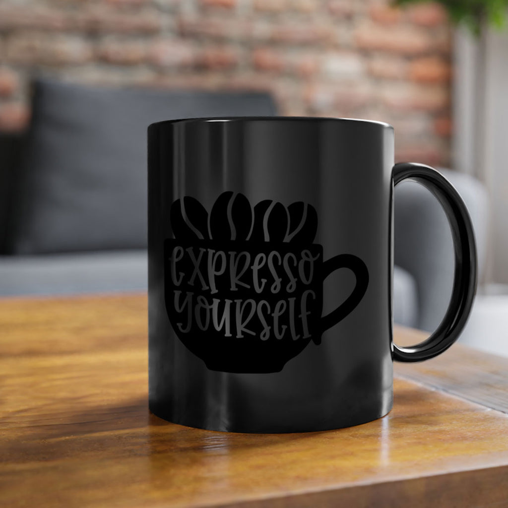 expresso yourself 56#- wine-Mug / Coffee Cup