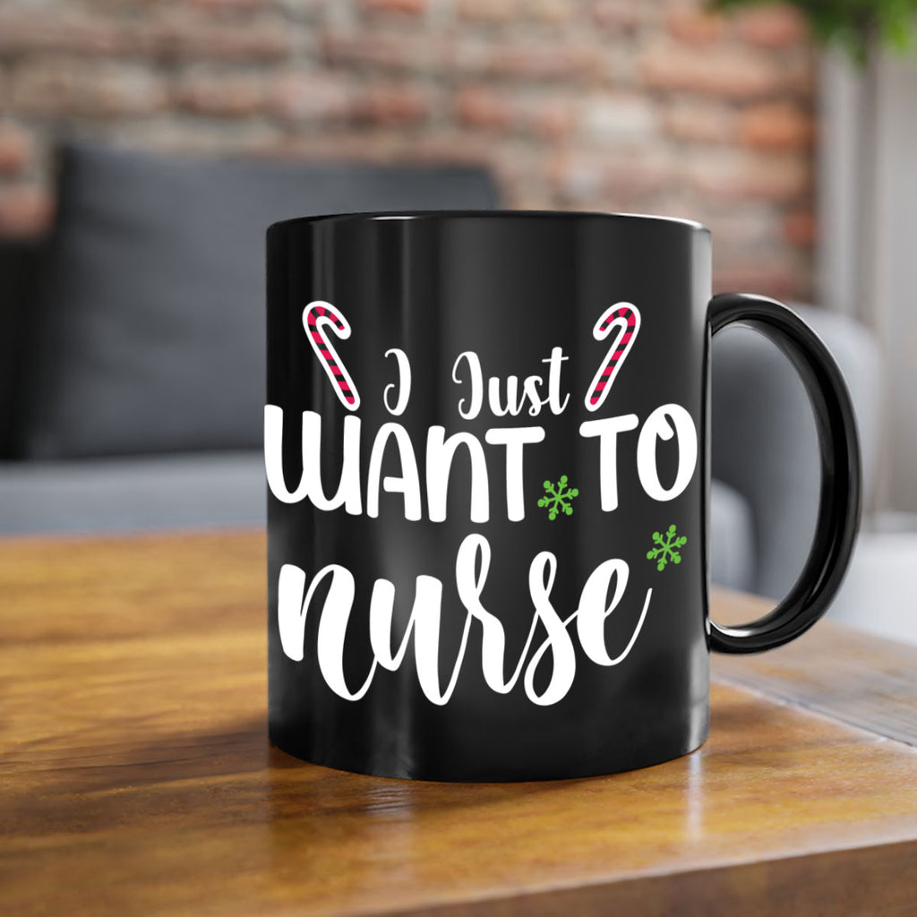 i just want to nurse style 330#- christmas-Mug / Coffee Cup
