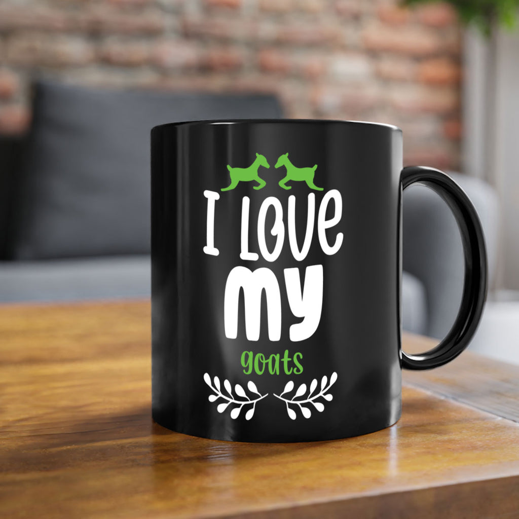 i love my goats style 336#- christmas-Mug / Coffee Cup
