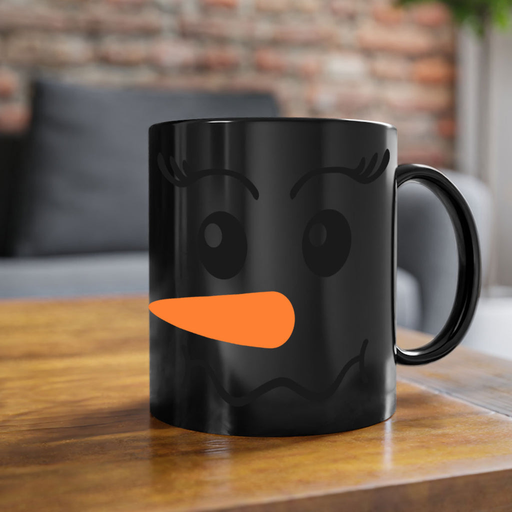 snowman face 4#- christmas-Mug / Coffee Cup
